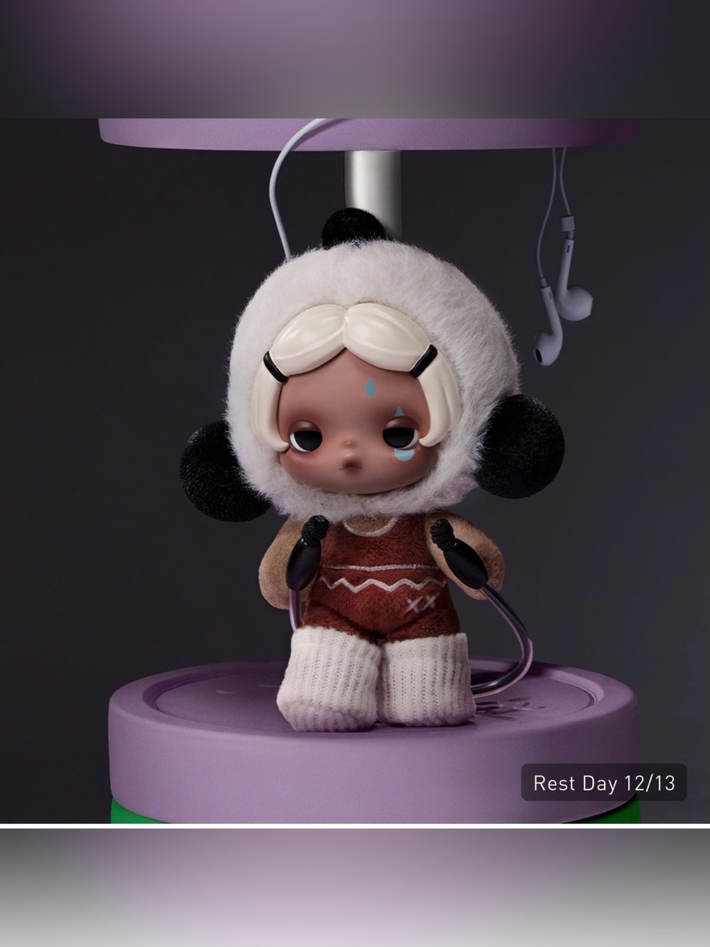 Skullpanda off mode confirmed- REST DAY